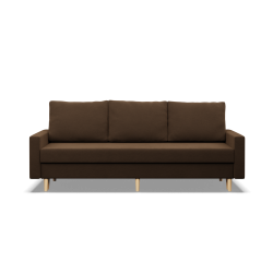 Sofa BLANK, Type of fabric - Group I, Filling - Foam, Color - BROWN