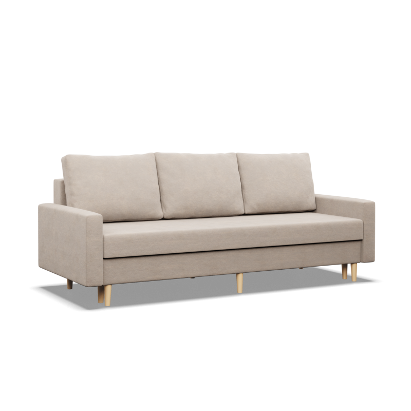 Sofa BLANK, Stoffart - II Gruppe, Füllung - Federkern, Farbe - BEIGE