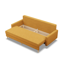 Sofa BLANK, Fabric type - Group II, Filling - Spring, Color - YELLOW