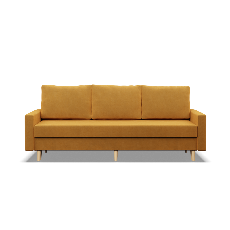 Sofa BLANK, Fabric type - Group II, Filling - Spring, Color - YELLOW