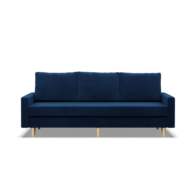 Sofa BLANK, Fabric type - Group II, Filling - Spring, Color - NAVY BLUE