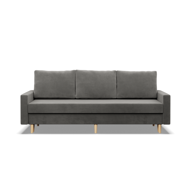 Sofa BLANK, Stoffart - Gruppe II, Füllung - Federkern, Farbe - HELLGRAU