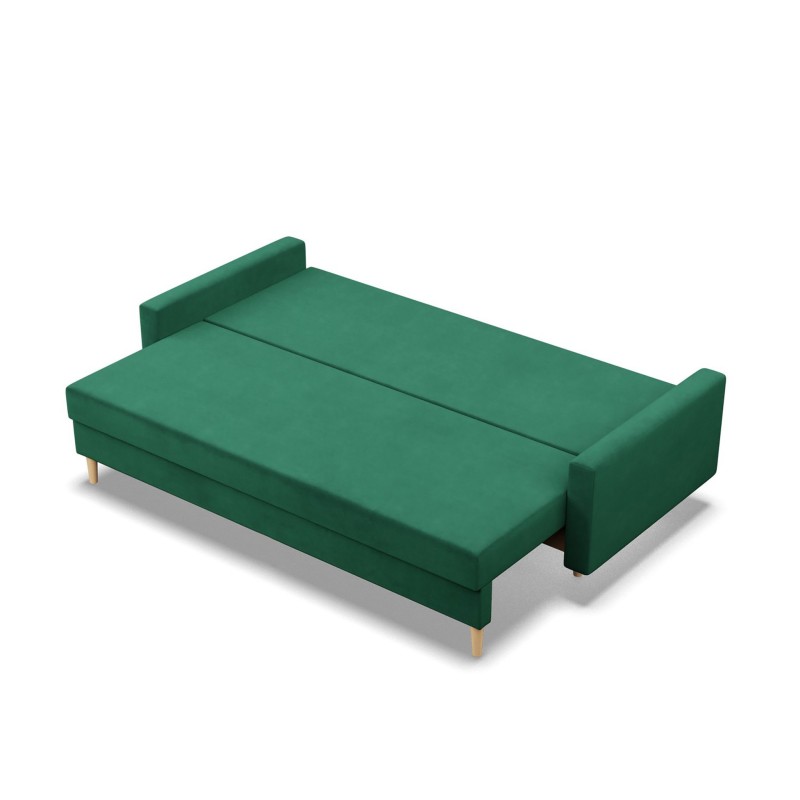 Sofa BLANK, Fabric type - Group II, Filling - Spring, Color - BOTTLE GREEN
