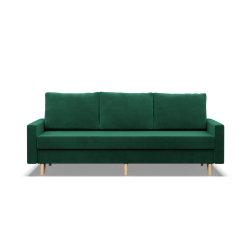 Sofa BLANK, Fabric type - Group II, Filling - Spring, Color - BOTTLE GREEN
