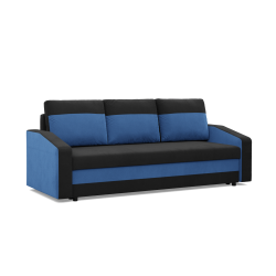 ORION Sofa, Filling - Foam, Color - BLACK + INK