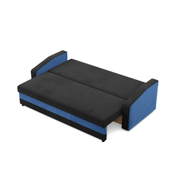 ORION Sofa, Filling - Spring, Color - BLACK + INK