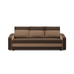 ORION Sofa, Filling - Spring, Color - BROWN + CAPPUCCINO