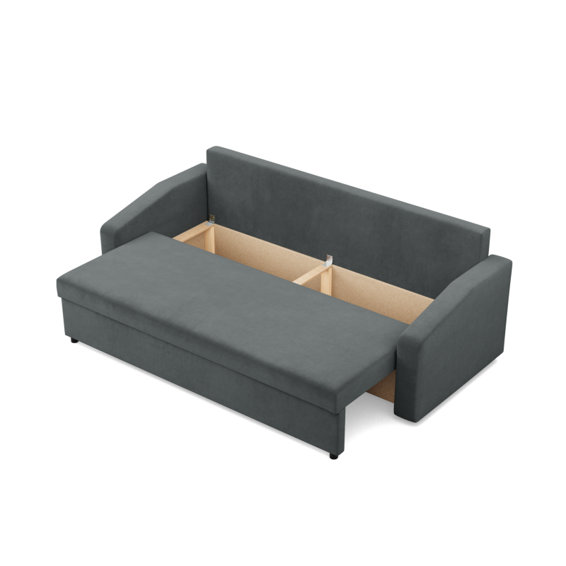NEO Mikro Sofa, Filling - Foam, Color - GRAY, Armrest Type - Slanted