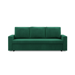 NEO Kronos Sofa, Filling - Spring, Color - BOTTLE GREEN, Type of armrest - Straight