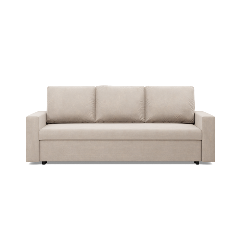 Диван NEO Kronos, Наповнення - Пружинне, Колір - БЕЖЕВИЙ, Тип підлокітника - Прямий