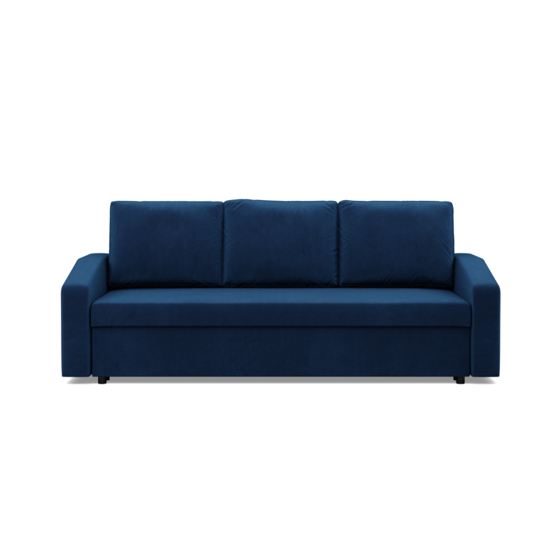 NEO Kronos Sofa, Filling - Spring, Color - NAVY BLUE, Armrest Type - Slanted