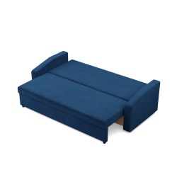 NEO Kronos Sofa, Filling - Spring, Color - NAVY BLUE, Armrest Type - Slanted