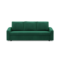 NEO Kronos Sofa, Filling - Spring, Color - BOTTLE GREEN, Type of Armrest - Slanted