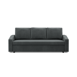 NEO Kronos Sofa, Filling - Spring, Color - DARK GRAY, Type of armrest - Slanted