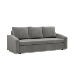 NEO Kronos Sofa, Filling - Spring, Color - LIGHT GRAY, Armrest Type - Slanted