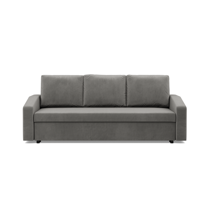 NEO Kronos Sofa, Filling - Spring, Color - LIGHT GRAY, Armrest Type - Slanted