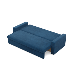 NEO Poso Sofa, Filling - Spring, Color - NAVY BLUE, Armrest Type - Straight