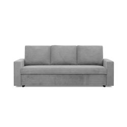 NEO Poso Sofa, Filling - Spring, Color - LIGHT GRAY, Type of armrest - Straight