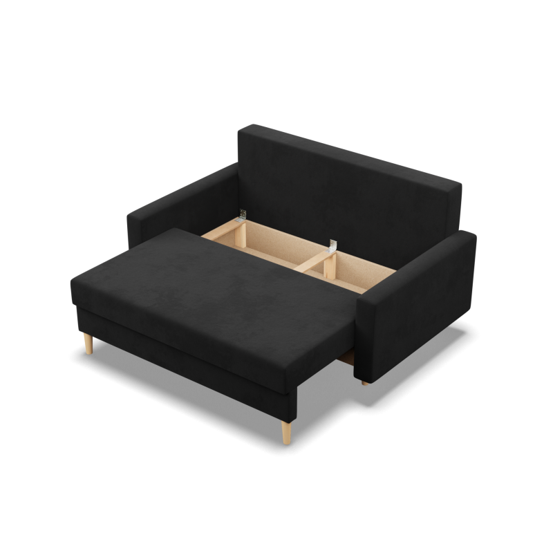 Sofa BLANK, Fabric type - Group I, Filling - Foam, Color - BLACK