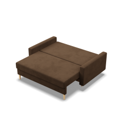 Sofa BLANK, Stoffart - I Gruppe, Füllung - Schaumstoff, Farbe - BRAUN