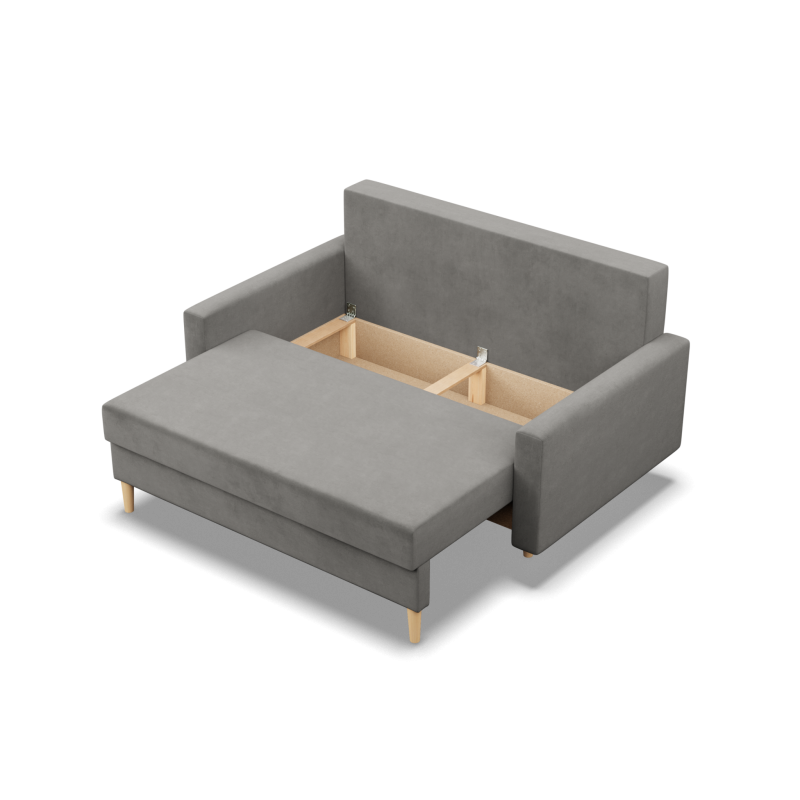 Sofa BLANK, Fabric type - Group II, Filling - Spring, Color - LIGHT GRAY