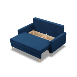 Sofa BLANK, Fabric type - Group II, Filling - Spring, Color - NAVY BLUE