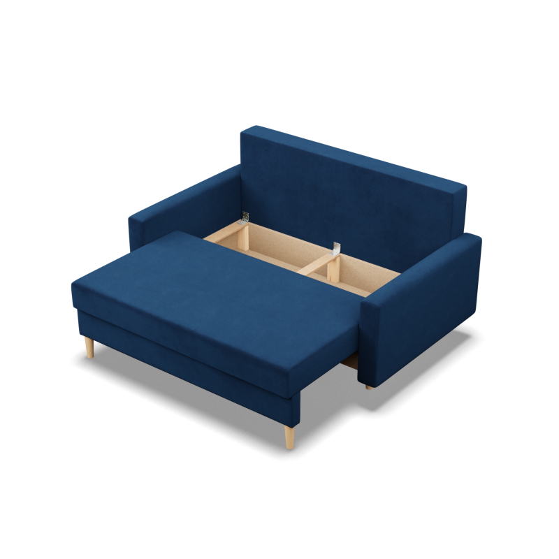 Sofa BLANK, Fabric type - Group II, Filling - Spring, Color - NAVY BLUE