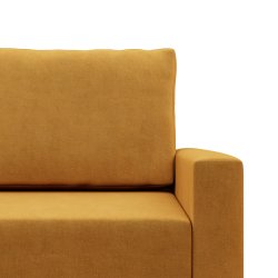 Ecksofa BLANK LL, Stoffart - Gruppe II, Füllung - Federkern, Farbe - GELB