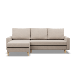 Ecksofa BLANK LL, Stoffart - Gruppe II, Füllung - Federkern, Farbe - BEIGE