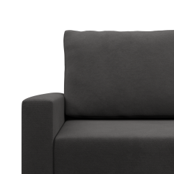 Ecksofa BLANK LO, Stoffart - Gruppe I, Füllung - Schaumstoff, Seite - RECHTS, Farbe - GRAU