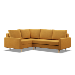 Corner Sofa BLANK LO, Type of Fabric - Group II, Filling - Spring, Side - LEFT, Color - YELLOW