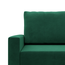 Ecksofa BLANK LO, Stoffart - II Gruppe, Füllung - Federkern, Seite - RECHTS, Farbe - FLASCHENGRÜN