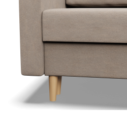 Ecksofa BLANK LO, Stoffart - Gruppe II, Füllung - Federkern, Seite - RECHTS, Farbe - BEIGE
