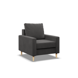 Sillón BLANK, Tipo de tela - Grupo I, Relleno - Espuma, Color - GRIS