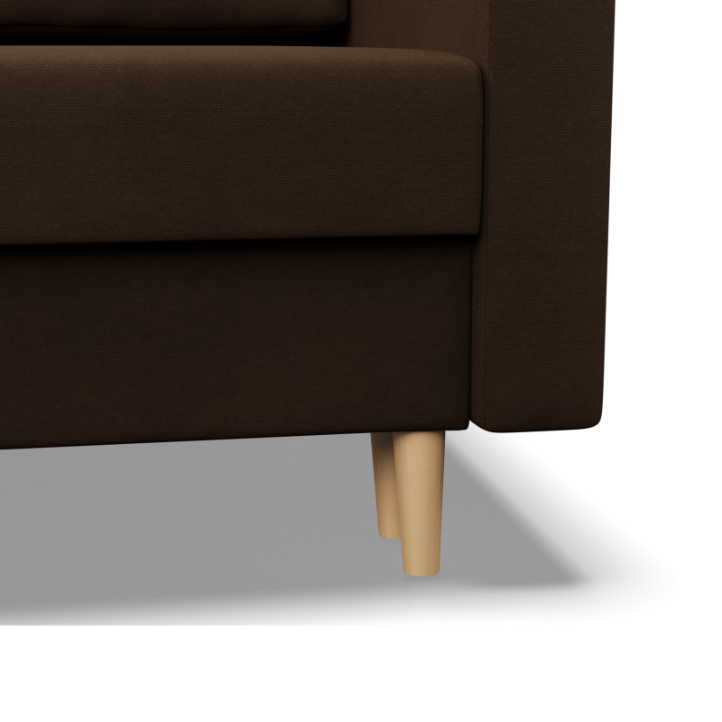 Sessel BLANK, Stoffart - I Gruppe, Füllung - Schaumstoff, Farbe - BRAUN