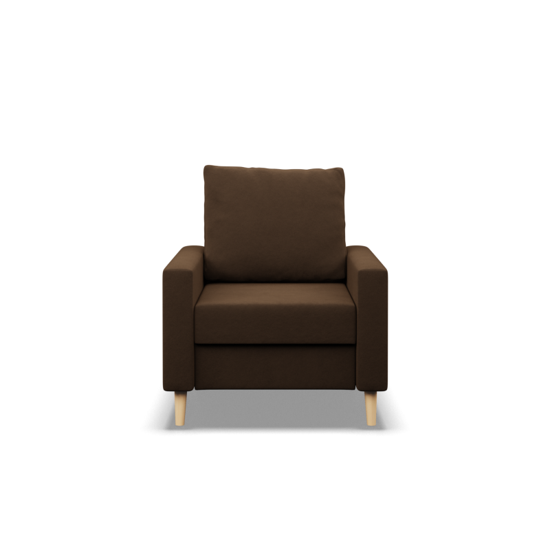 Chair BLANK, Fabric type - I group, Filling - Foam, Color - BROWN