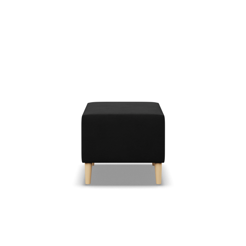 Puf BLANK, Tipo de tela - Grupo I, Color - NEGRO, Tamaño - 50x50