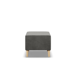 Pufa BLANK , Rodzaj tkaniny - II grupa, Kolor - JASNY SZARY, Wymiar - 50x50