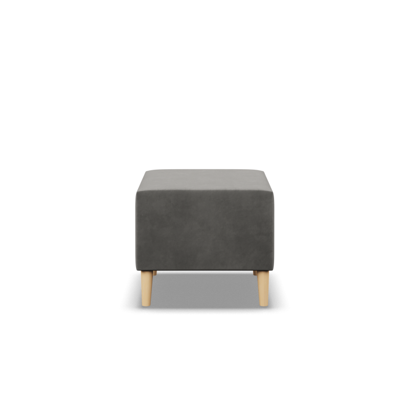 Пуф BLANK, Тип тканини - II група, Колір - СВІТЛО СІРИЙ, Розмір - 50x50