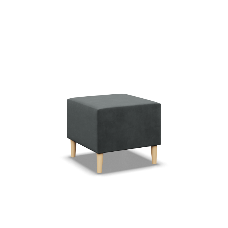 Puf BLANK, Tipo de tela - Grupo II, Color - GRIS OSCURO, Tamaño - 50x50