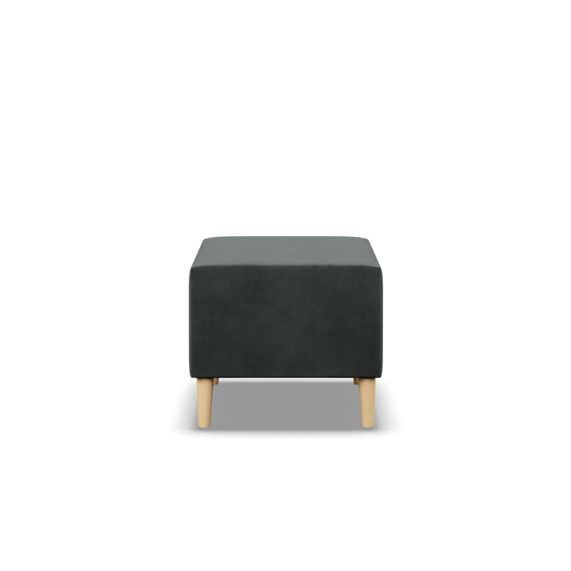 Puf BLANK, Tipo de tela - Grupo II, Color - GRIS OSCURO, Tamaño - 50x50