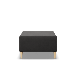 Sitzkissen BLANK, Stoffart - I Gruppe, Farbe - GRAU, Abmessungen - 70x70