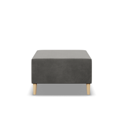 Puf BLANK, Tipo de tela - Grupo II, Color - GRIS CLARO, Dimensión - 70x70