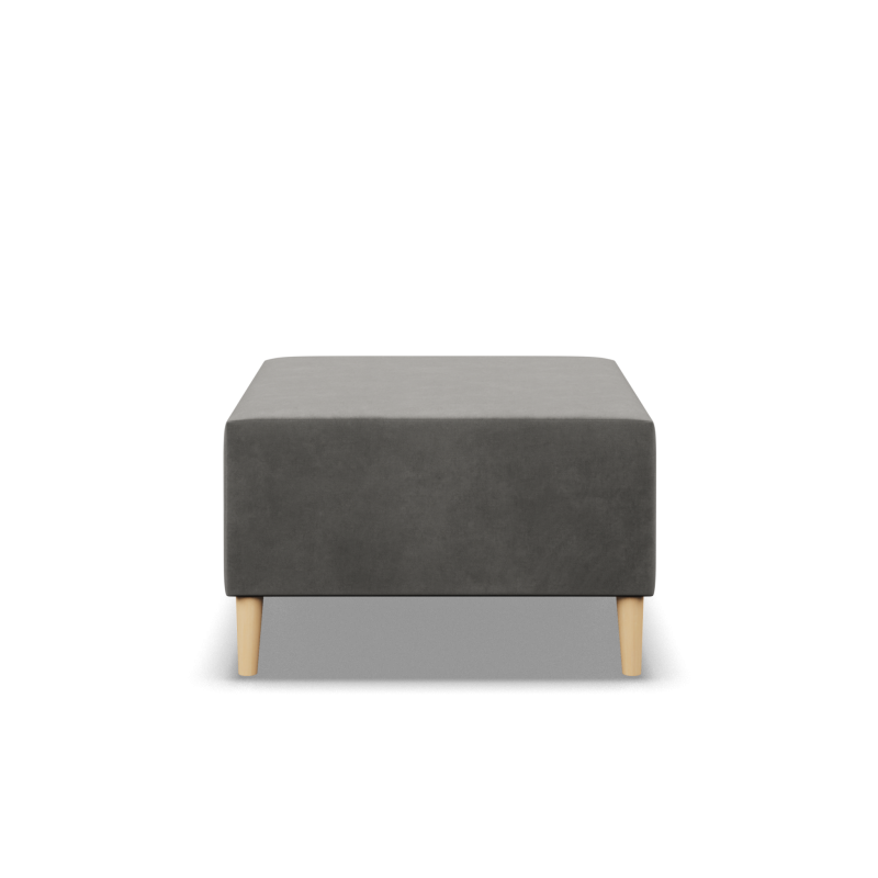 Puf BLANK, Tipo de tela - Grupo II, Color - GRIS CLARO, Dimensión - 70x70