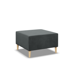 Puf BLANK, Tipo de tela - Grupo II, Color - GRIS OSCURO, Dimensión - 70x70