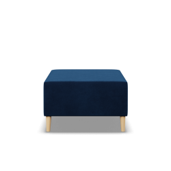 Puff BLANK, Stoffart - Gruppe II, Farbe - MARINEBLAU, Abmessung - 70x70