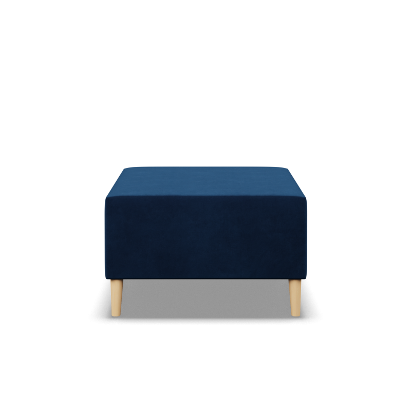 Puf BLANK, Tipo de tela - Grupo II, Color - AZUL MARINO, Dimensiones - 70x70