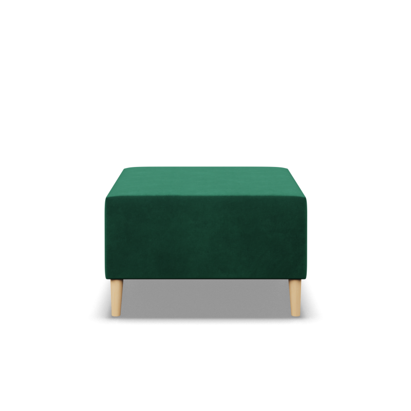 Puf BLANK, Tipo de tela - Grupo II, Color - VERDE BOTELLA, Tamaño - 70x70