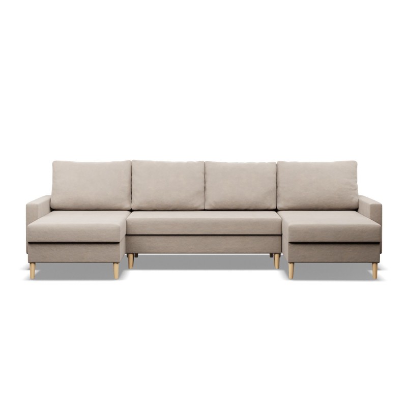 Ecksofa BLANK U, Stoffart - II Gruppe, Füllung - Federkern, Farbe - BEIGE