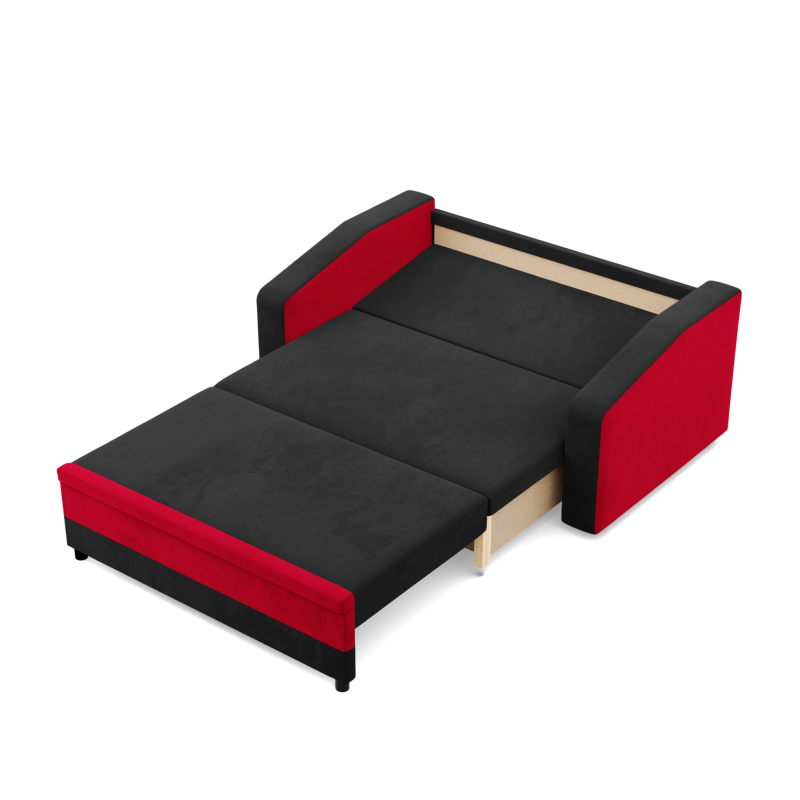 Sofa ORION, Color - BLACK + RED